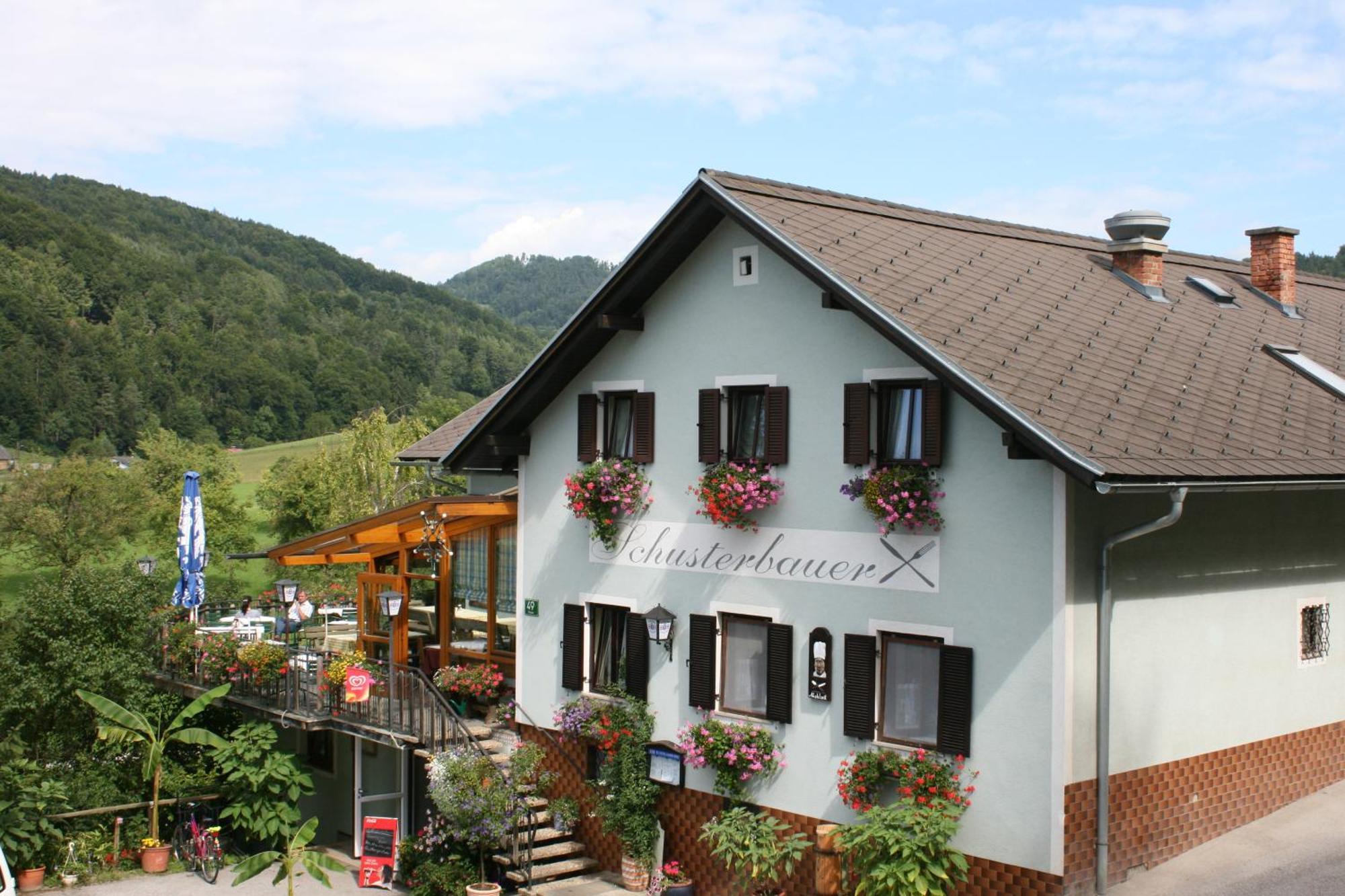 Gasthaus - Gaestehaus Schusterbauer Rein Exterior photo